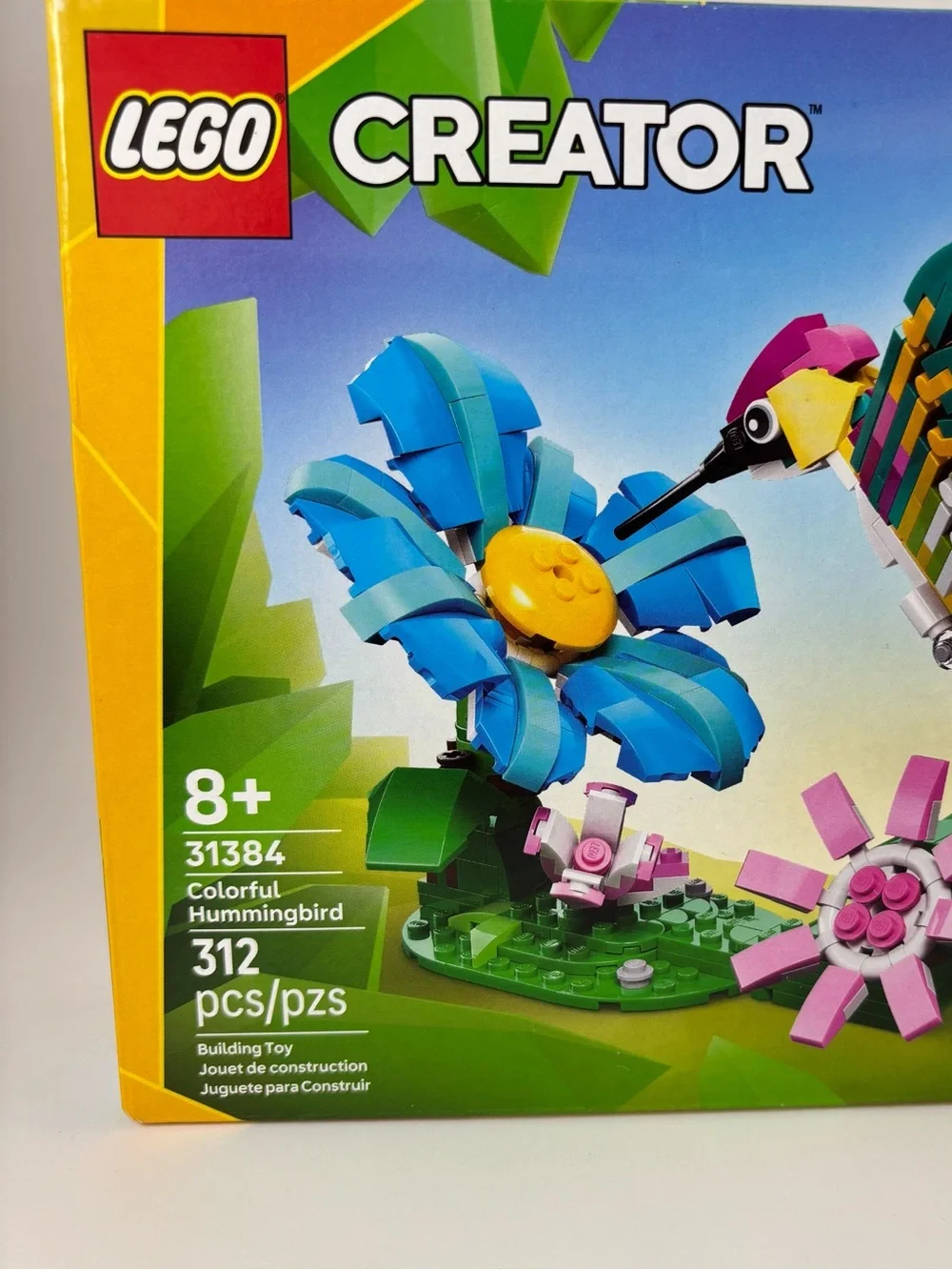 LEGO 31384 Creator 3 in 1 Wild Animals: Colorful Hummingbird Building Toy